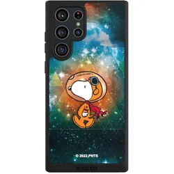 Nivocase Handyhülle für Samsung Galaxy S22 Ultra Hülle NIVOpure Case Schwarz Astronaut Offizielles (Samsung Galaxy S22 Ultra), Smartphone Hülle, Schwarz