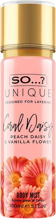 SO...? Unique Body Mist Coral Daisy 150 ML