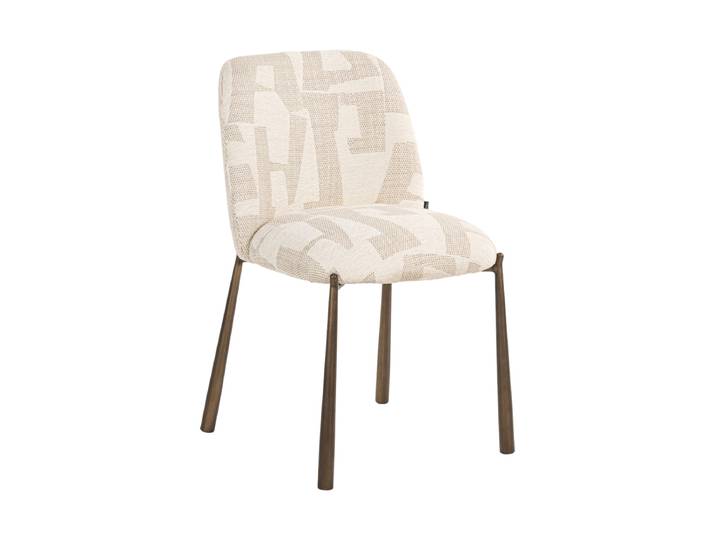 Design Esszimmerstuhl „Lana“ - Beige Graffic Richmond Interiors