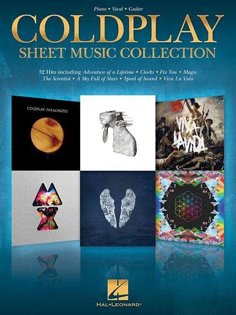 Coldplay Sheet Music Collection: Piano-Vocal-Guitar - Preis vom 14.10.2026 23:07:16 h