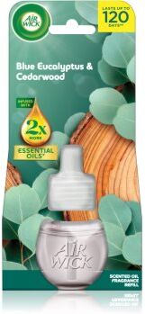 Air Wick Essential Oils Blue Eucalyptus&Cedarwood recarga para difusor elétrico 19 ml. Essential Oils Blue Eucalyptus&Cedarwood