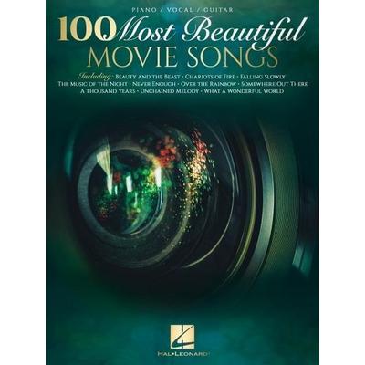 100 Most Beautiful Movie Songs Piano/Vocal/Guitar Songbook for Beginners to Advanced Players Sheet Music Book with Iconic Film Music Collection for