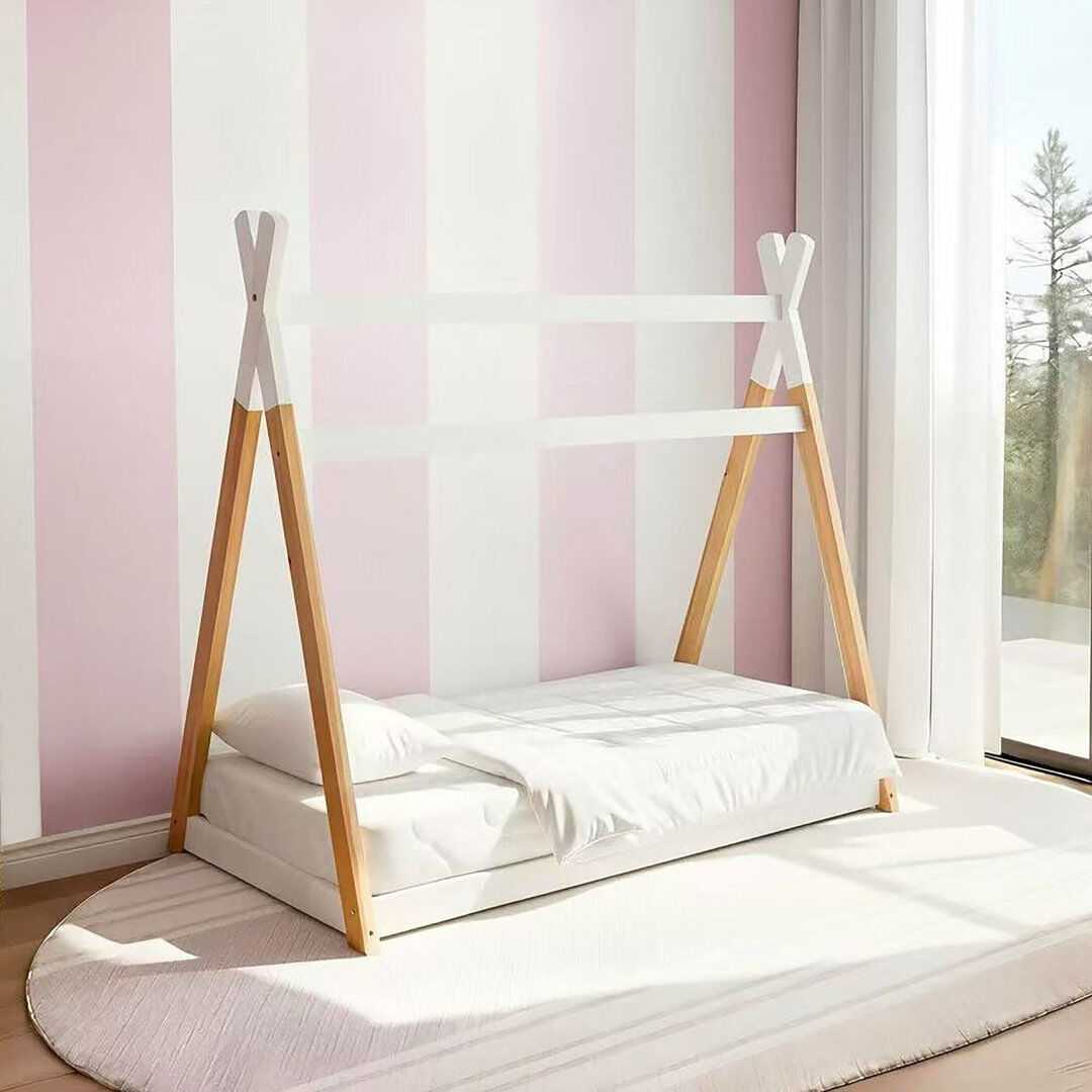 Isabelle & Max Toddler (70 x 140cm) Kids Bed White