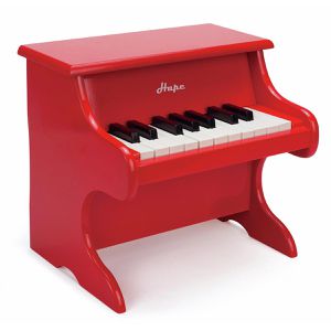 Hape Kinder-Musikinstrument E0318, Spielzeug-Klavier aus Holz, ab 3 Jahre