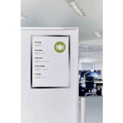 magnetoplan 1130332 Magnetrahmen Silber DIN A4