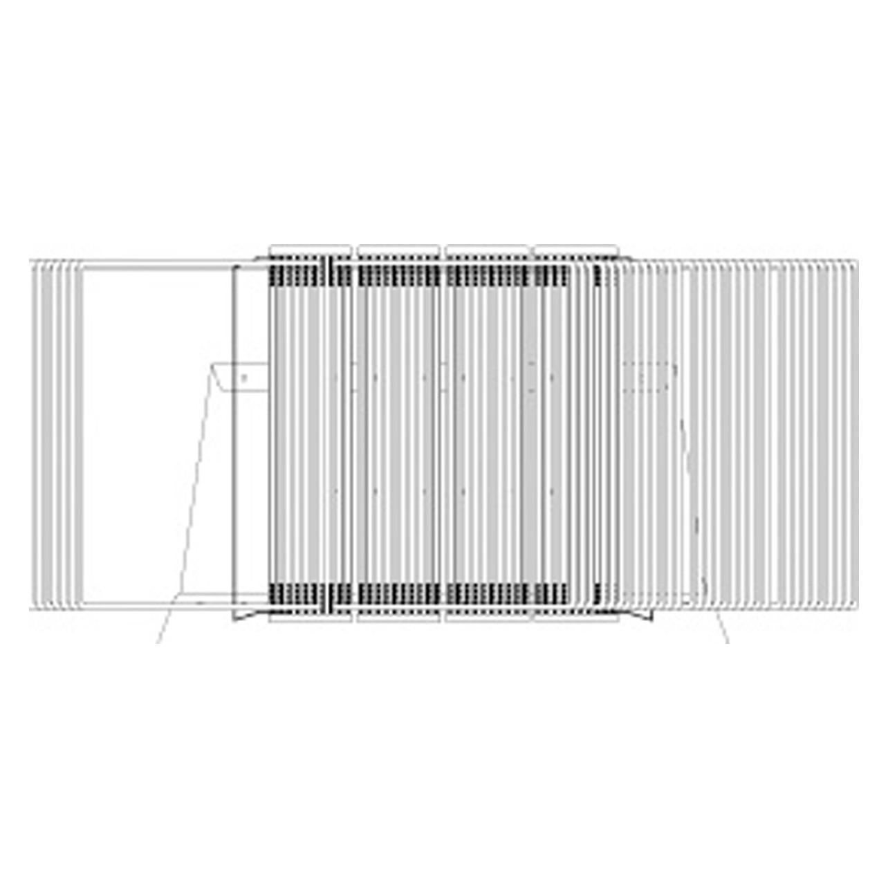 Tarifold Sichttafelsystem 435400 DIN A5 grau mit 40 St. Sichttafeln (435400)