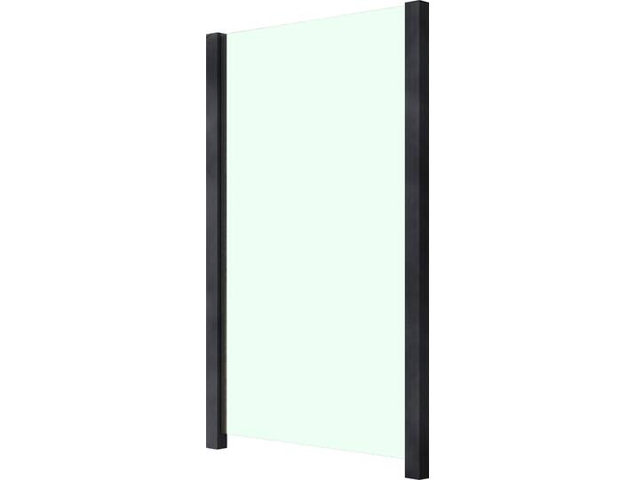 Zaun STAKET PRO, grau (anthrazit), Pfosten: 2 Stk., Aluminium, Glas, Zaunelemente, Zaun, Glaszaun, Gesamtlänge: 1,14 m, 2 Pfosten
