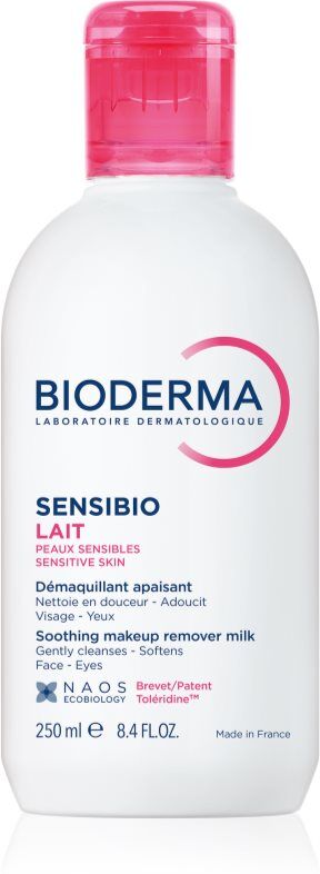 Bioderma Sensibio Lait Rensemælk til sensitiv hud 250 ml