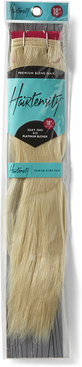Hairtensity Platinum Blonde 18 Inch Human & Premium Blend Hair