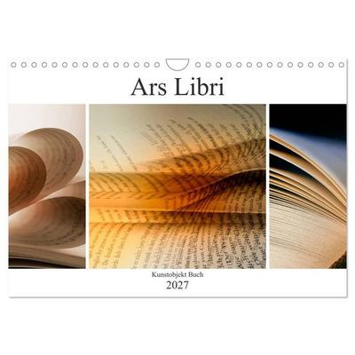 Ars Libri - Kunstwerk Buch (Wandkalender 2027 DIN A4 quer), CALVENDO Monatskalender