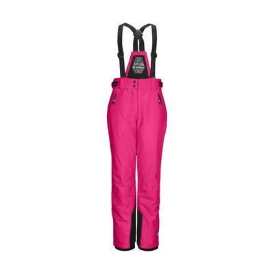 Skihose KILLTEC "KSW 213 GRLS SKI PNTS", Mädchen, Gr. 152, Normalgrößen, pink, Obermaterial: 100% Polyester.Futter: 100% Polyester.Füllung: 100% Polyester, Hosen Skihose, Wasserdichte, atmungsaktive Skihose mit verstellbarer Taille