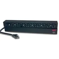 APC Rack PDU, Basic, 1U, 20A, 120V Stromverteilereinheit (PDU) Schwarz