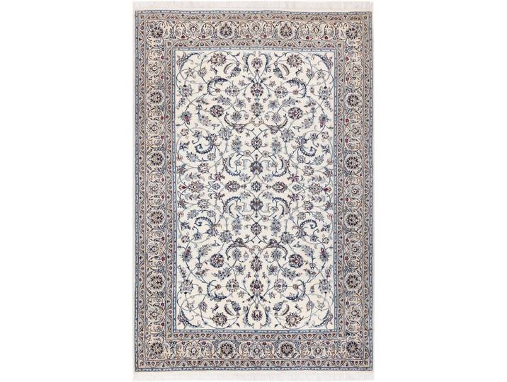 Nain 9La Teppich 195x298 Handgeknüpft Orientteppich Perserteppich Wolle mit Seide