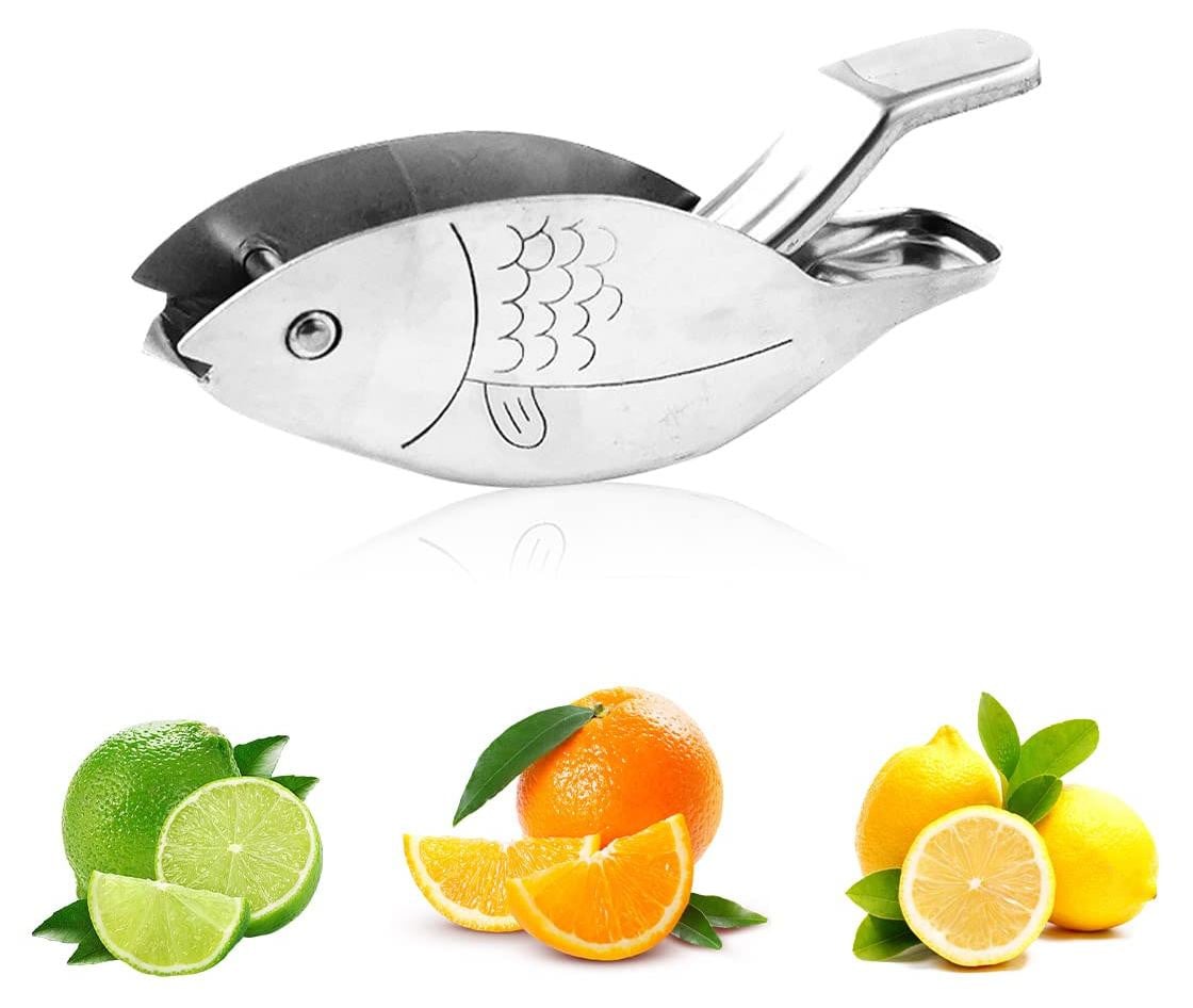 Dripio handmatige citruspers van roestvrij staal in vogelvorm