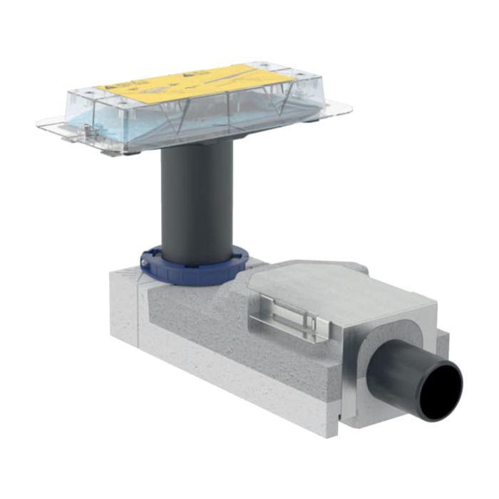 Geberit Duschrinne CleanLine Rohbauset 154150001 Ø 50 mm, für Fußbodenaufbauhöhe ab 90mm