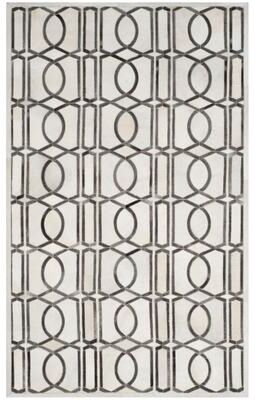 SAFAVIEH Handmade Studio Leather Birkhild Modern Leather Rug