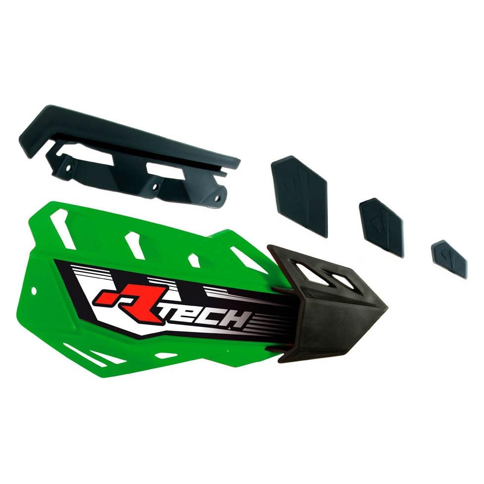 Racetech (Rtech) Ersatzkunststoffe Für Flx / Alu / Atv-Handschutz, Grün (REPPMFLVE00)