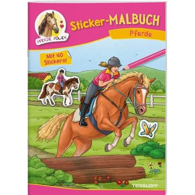 Sticker-Malbuch Pferde, Taschenbuch von Maximilian Walther, Tessloff Verlag Ragnar Tessloff GmbH & Co. KG, 978-3-7886-3957-0