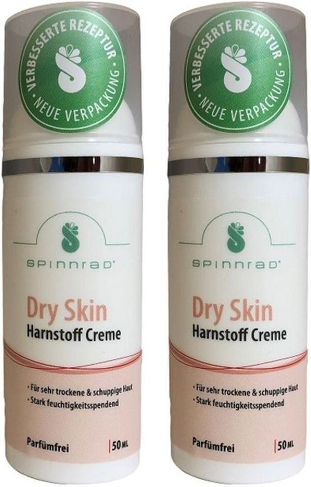 Spinnrad DRY Skin Harnstoff Creme 2x 2x50 ml