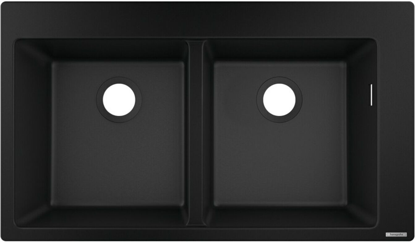 Hansgrohe Einbauspüle S510-F770 370/370 860x490mm, 2 Beck., HL vord, gsw (43316170)