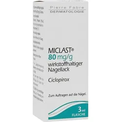 MICLAST 80 mg/g wirkstoffhaltiger Nagellack 3 ml