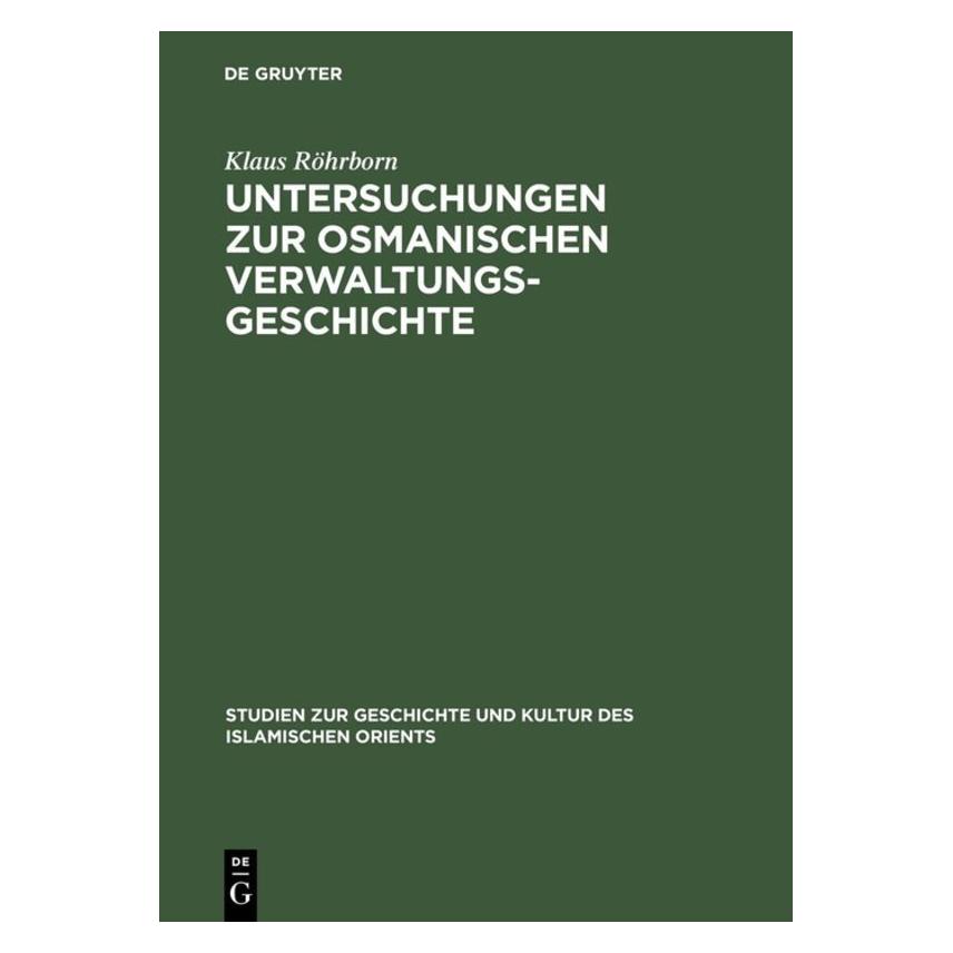 De Gruyter Röhrborn:Untersuchungen zur osmanischen (Deutsch, Hardcover, Klaus Röhrborn) (67759885)