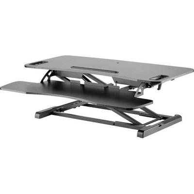 Digitus DA-90380-1 Sitz-Steh-Schreibtischaufsatz Höhen-Bereich: 100 bis 500mm Schwarz