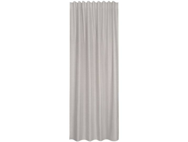 Gardine Georgia , weiss (hellgrau), B:140cm H:245cm, Polyester, HOME LIVING BY GERSTER, Gardinen, Gardine, SB-Schal Georgia mit Kombiband