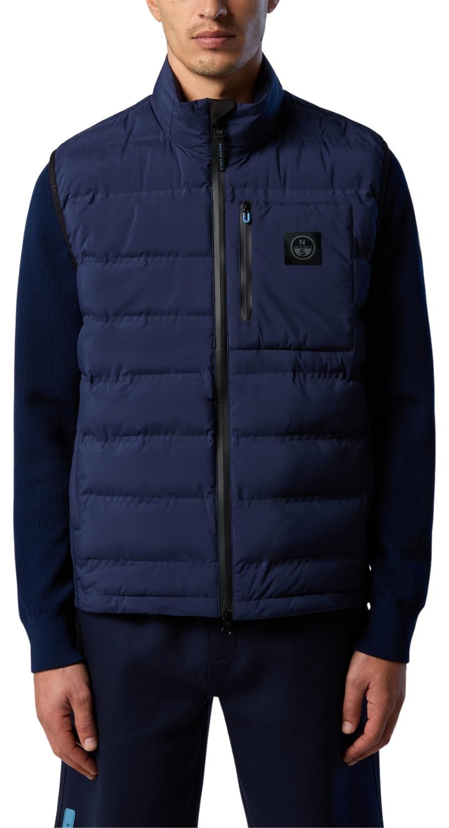NORTH SAILS - Wasserdichte, ärmellose Herrenjacke mit Logo - Größe M