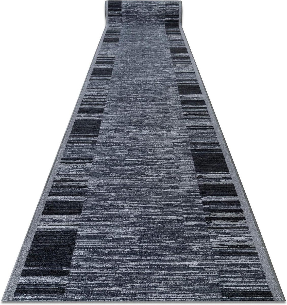 Loper Adagio Gangkleed Tapijt Grijs met Antislip Onderzijde B/D: 120 x 200 cm
