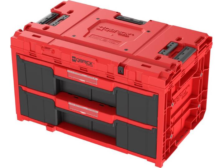 Qbrick System One Serie - Toolbox - Twee Laden - Ultra HD