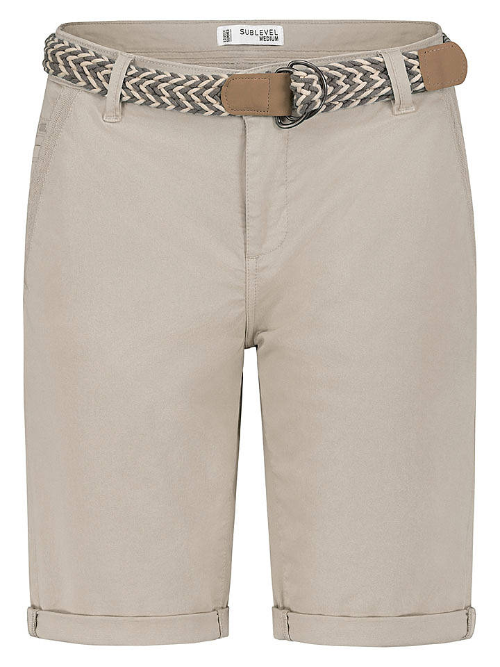 Sublevel Shorts in Beige - L
