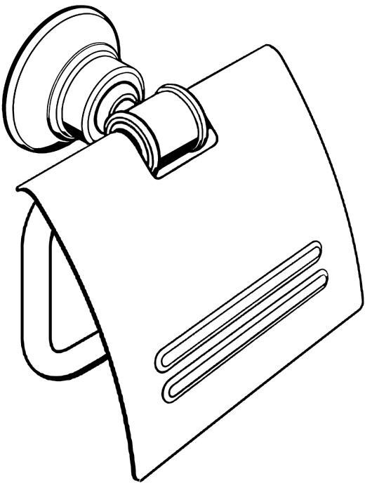 Hansgrohe Papierrollenhalter Axor Montreux 42036990