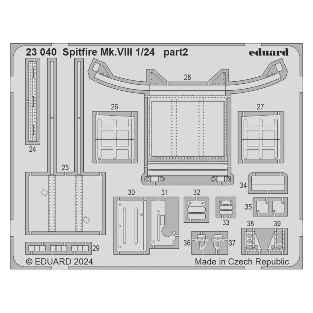 Eduard Spitfire Mk.VIII AIRFIX (23040)