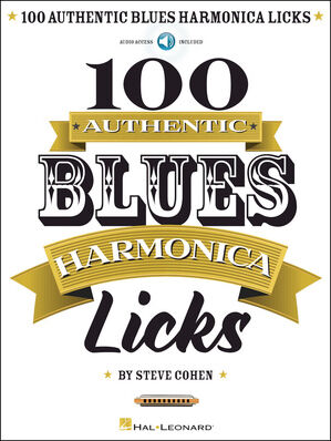 Hal Leonard 100 Authentic Blues Harmonica