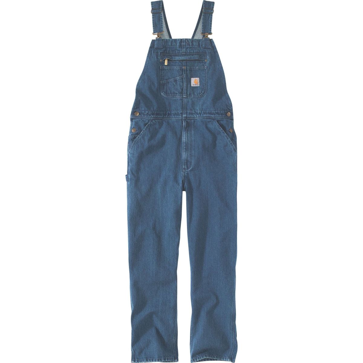 Carhartt Denim Bib Overall darkstone (DST) W50 L30 104672-DSTW50L30