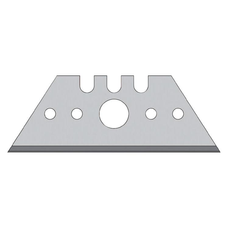 Nordwest Handel AG Trapezklinge L52xB18,7xS0,65mm m.Lochung 10 St./Spender PROMAT (32634250)