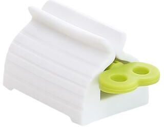 Uplifted Trends Toothpaste Tube Squeezer For Easy And Efficient Toothpaste Dispensing green