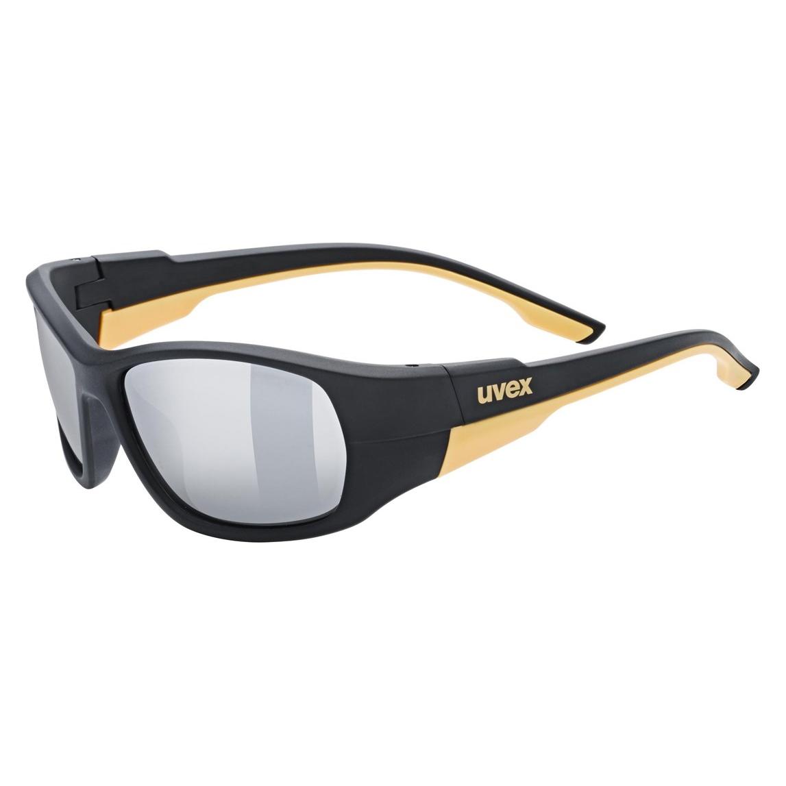 Uvex Sportstyle 514 (Black Matt, Mirror Silver) (533065)