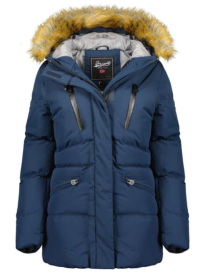 Geographical Norway Winterjacke "Crown" in Dunkelblau - XL