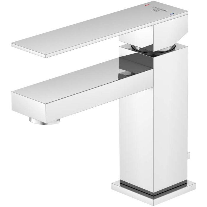 Steinberg Serie 160 Waschtischarmatur 1601000 chrom, mit Ablaufgarnitur