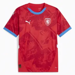 PUMA FACR Tschechien Heimtrikot EM 2024 Herren 01 - for all time red/fast red 3XL