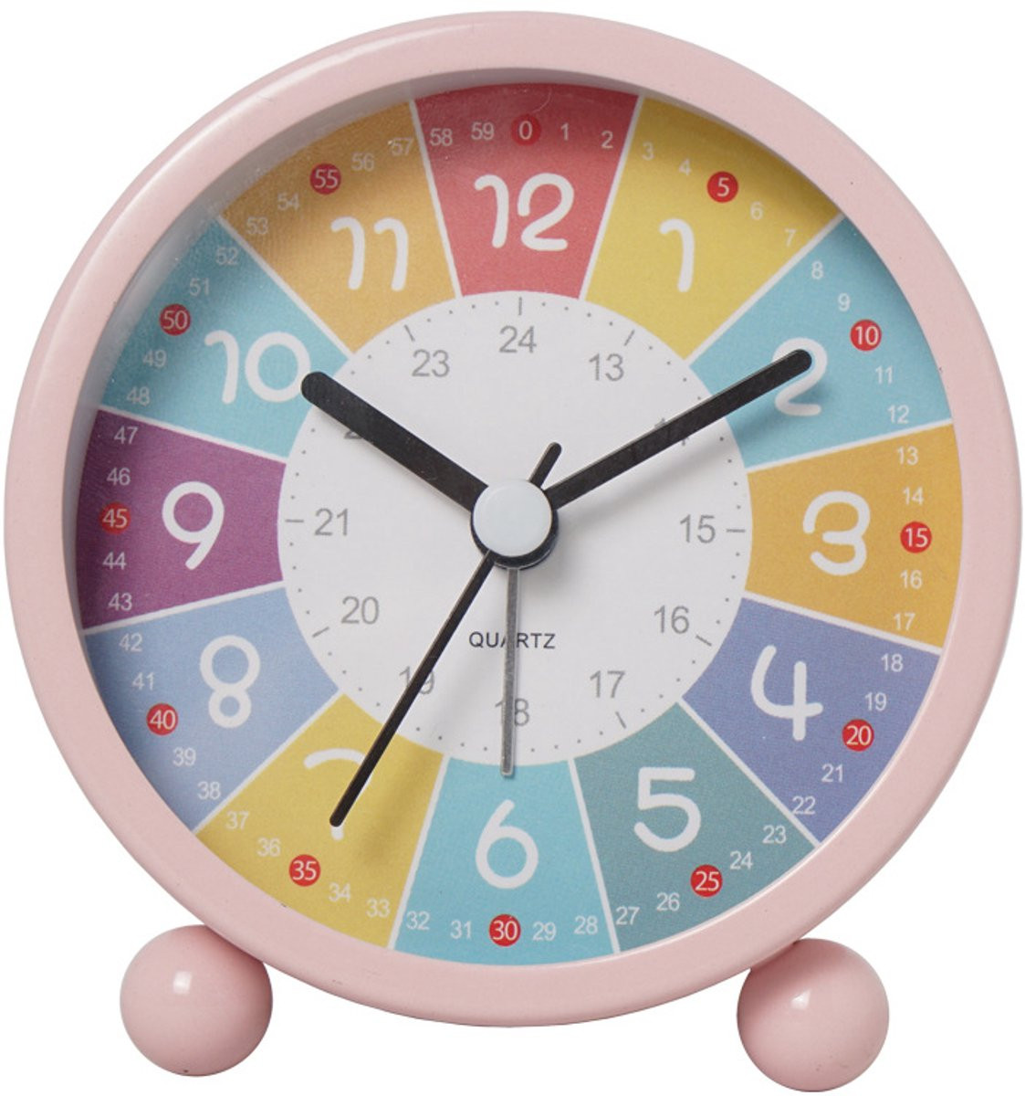 Flintry Digitale Kinderwekker met Nachtlampje - Roze