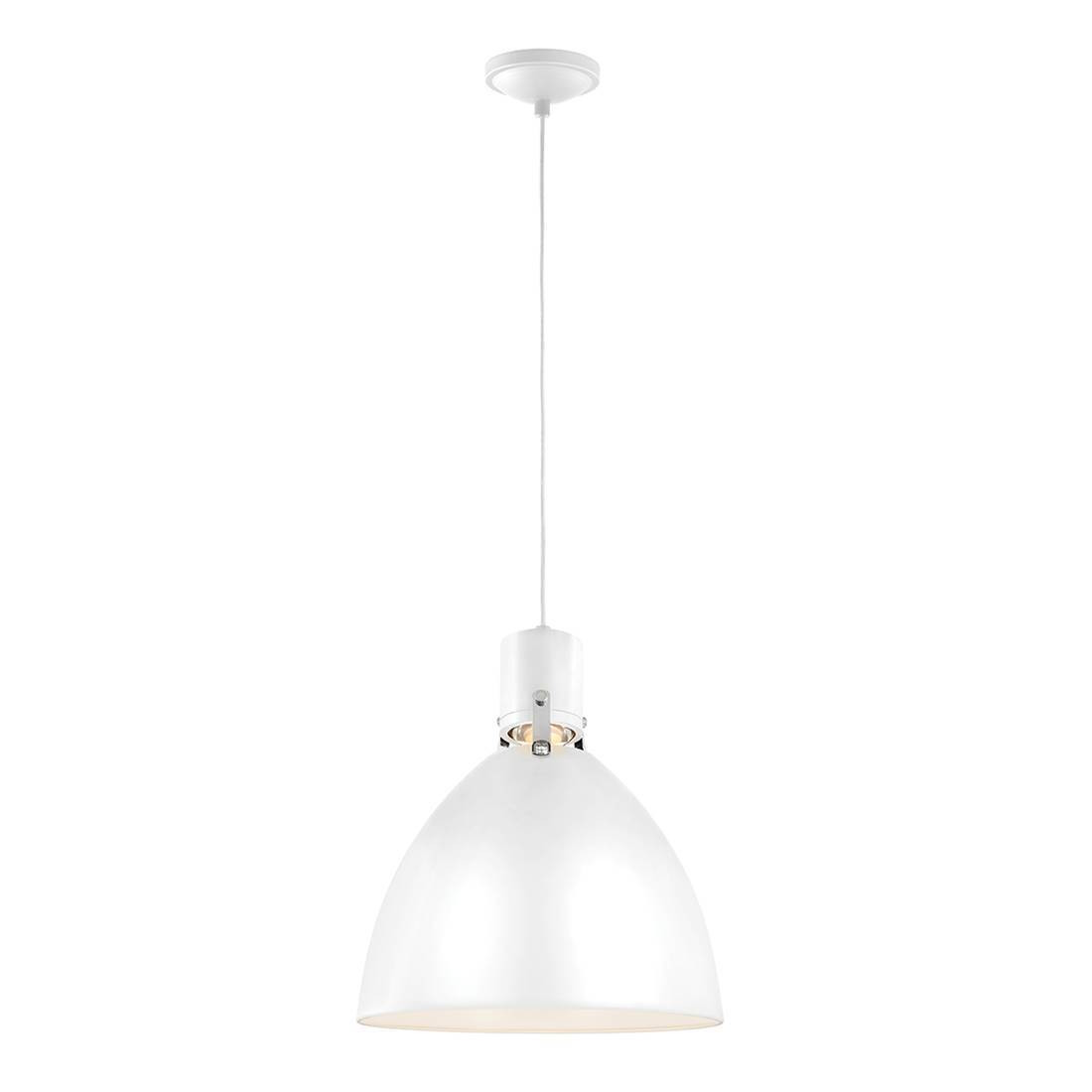 Elstead Lighting Brynne LED hanglamp, wit-chroom