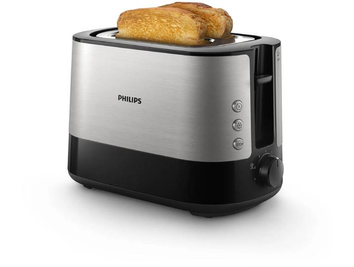 Philips Viva HD2637/90 - Broodrooster - Zwart