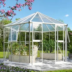 Vitavia Gewächshaus "Galaxis 9000",weiß,