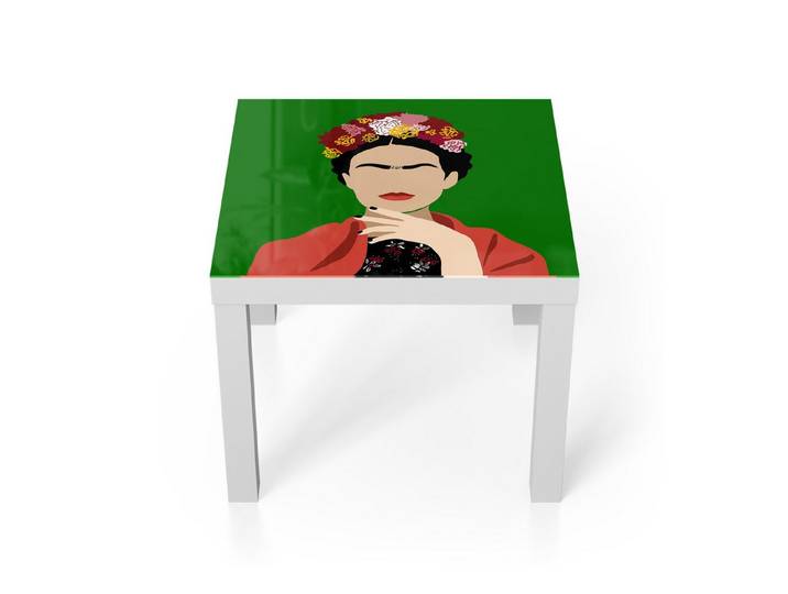 DEQORI Couchtisch 'Kraft der Blumenkrone', Glas Beistelltisch Glastisch modern