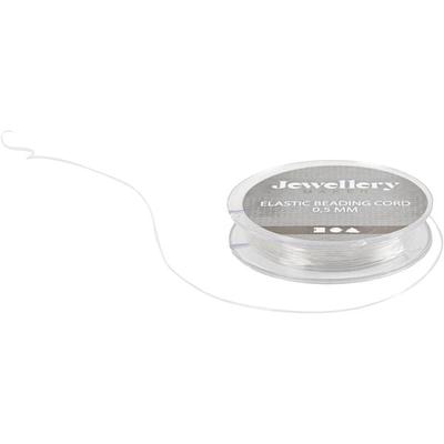 Creativ Company Elastische Schnur, Dicke 0,5 mm, 10 m, 1 Rolle