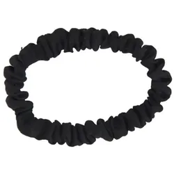 2 Stück BACHCA Silk scrunchies black