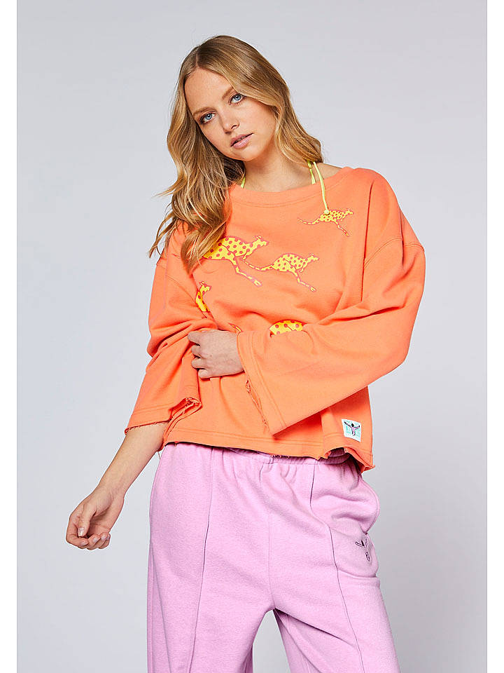 Chiemsee Sweatshirt in Orange - S